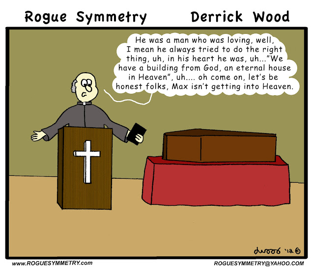 funeral eulogy cartoons comics jokes