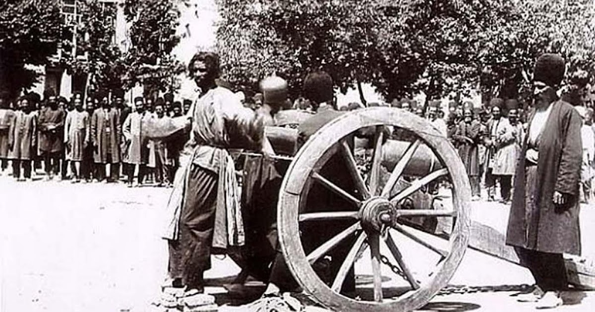 Execution by Cannon in Shiraz, Iran From the MidLate 19th Century