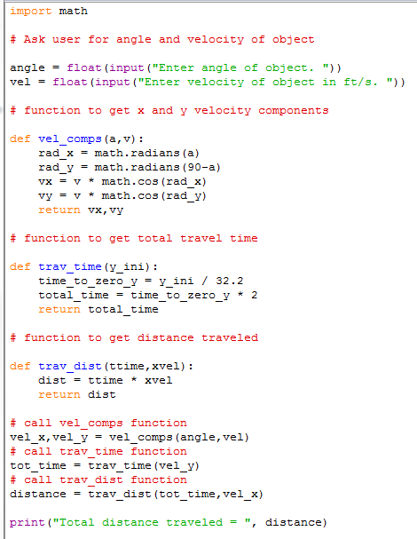 Python Advanced #6 - Using Python functions for Physics problem to ...