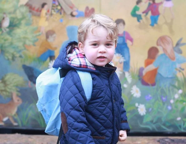 Prince George of Cambridge was enrolled in the same school in London, which his father Prince William and uncle Prince Harry. Royals Tiara, Diamond earrings, weddings royal dress