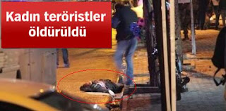 2 kadın terörist öldürüldü