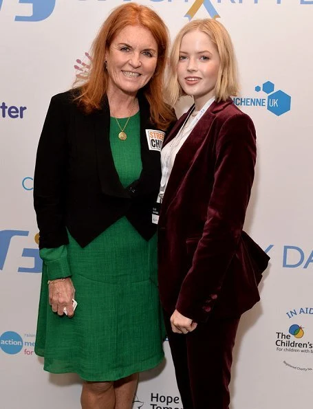 Sarah Ferguson, Duchess of York representing Street Child, attended GFI Charity Day in London