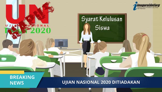 Ujian Nasional (UN) 2020 di Hapus