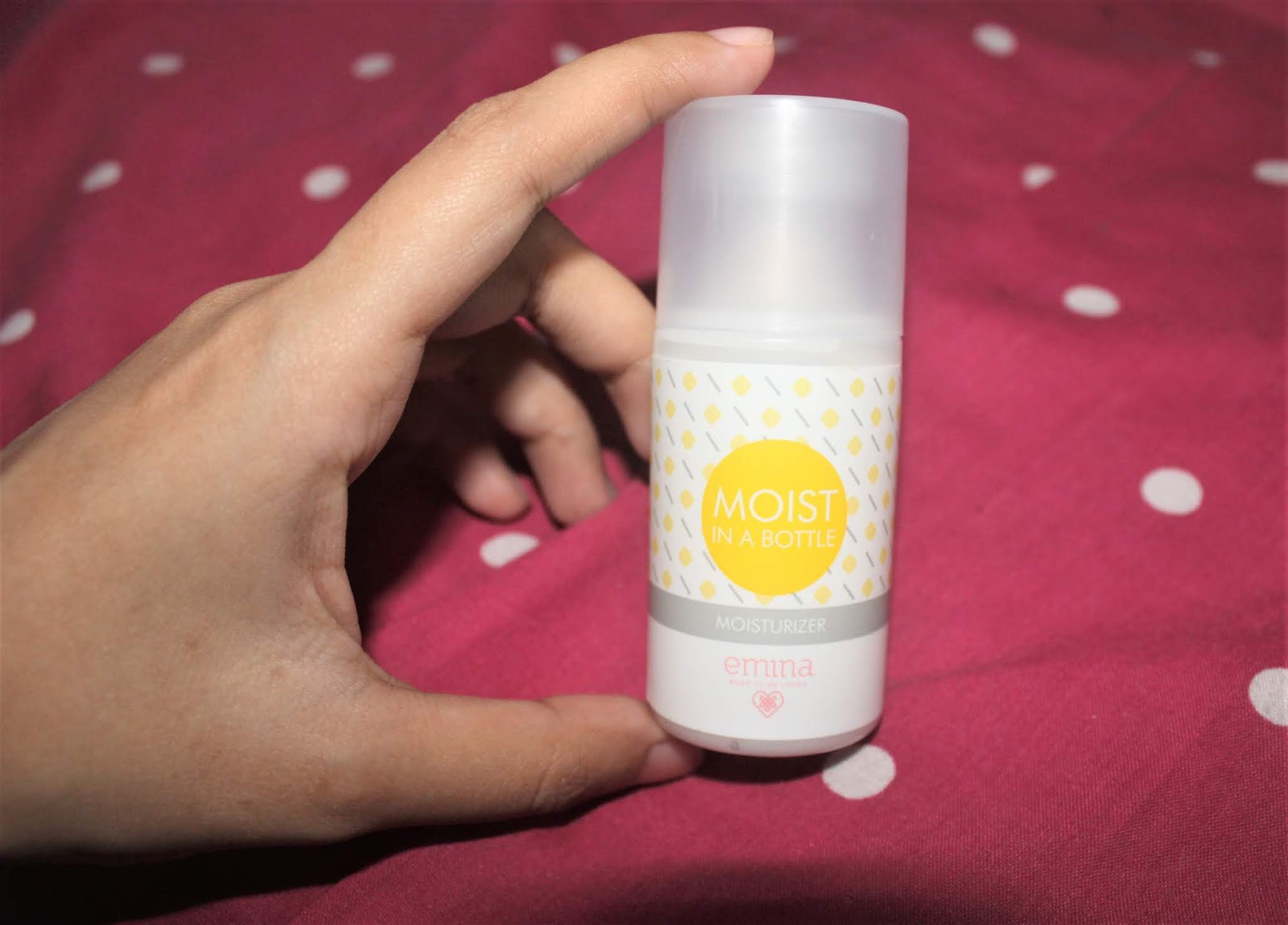Skincare Review Emina Moist in a Bottle (Moisturizer)