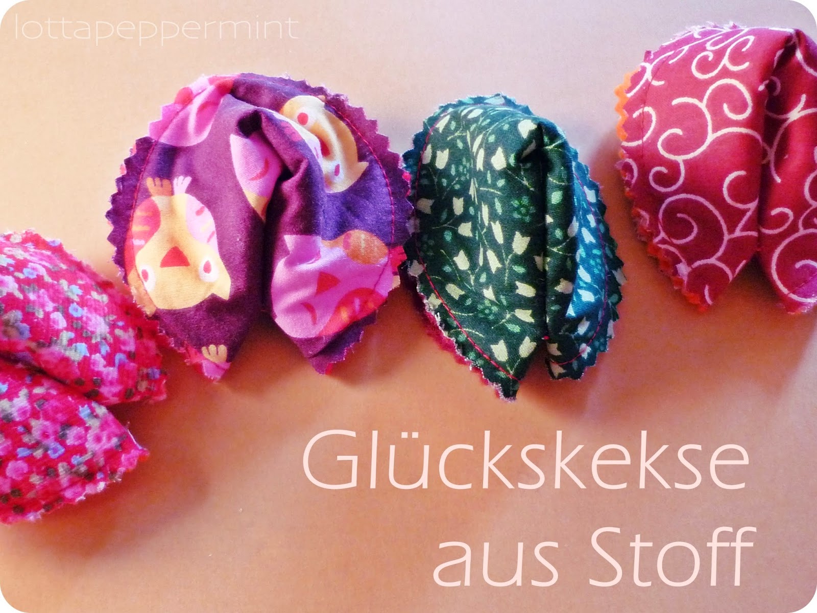 lottapeppermint: DIY Glückskekse - Der Stoff aus dem das Glück ist