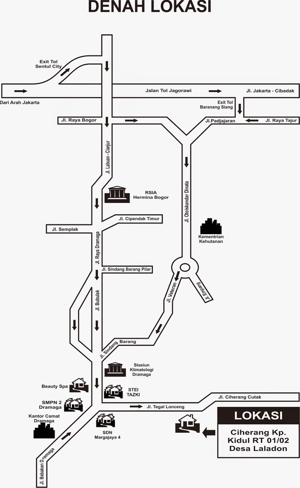 Image Result For Denah Lokasi Image Result For Denah Lokasi