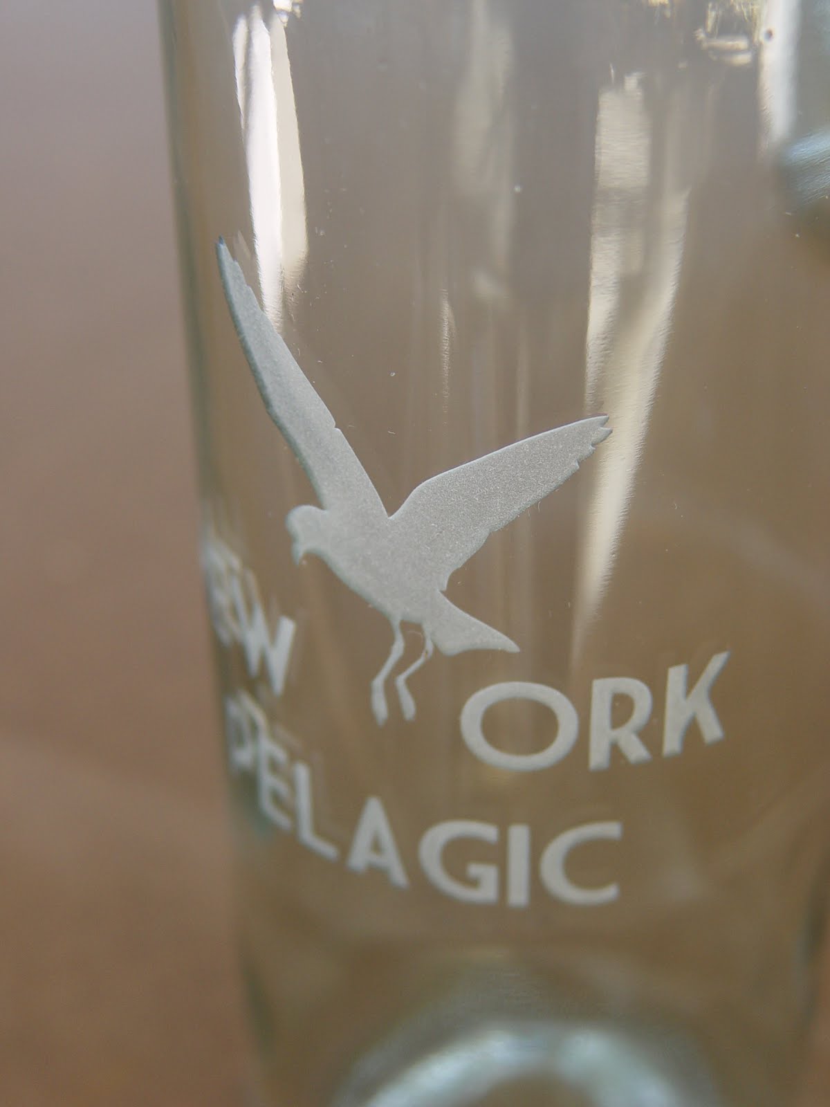 Etched Glass Engraved Bottles