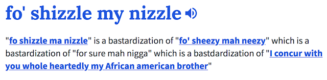 Funny Fo' Shizzle My Nizzle Definition Picture