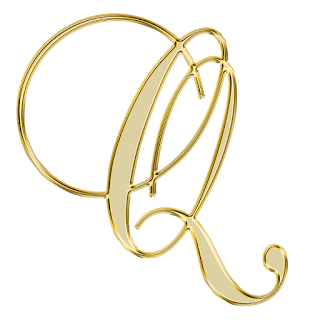 Elegante Alfabeto Dorado.