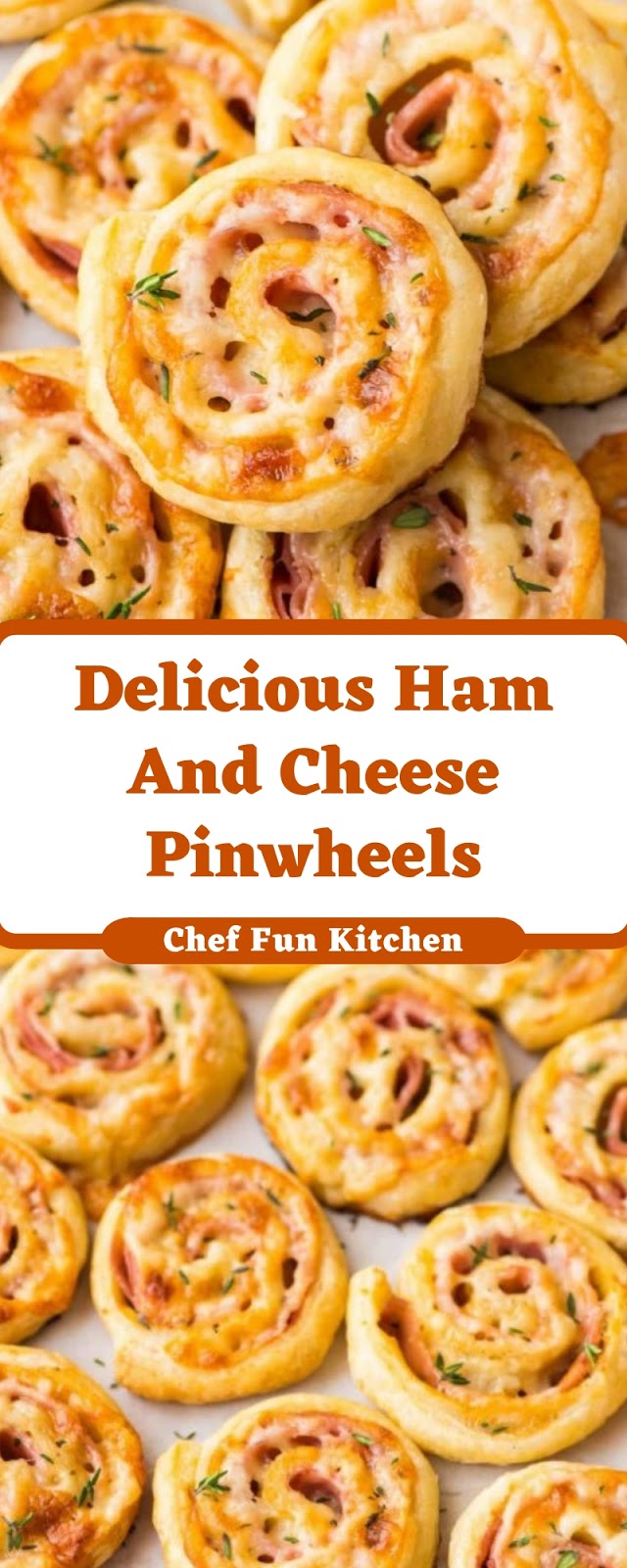 Delicious Ham And Cheese Pinwheels