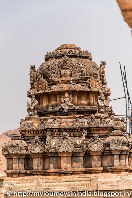 Hampi Krishna Temple Tower