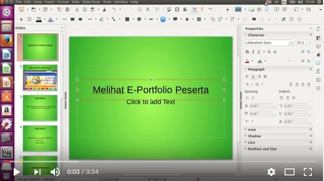 gambar Cara Melihat Portofolio Peserta Guru Pembelajar Daring