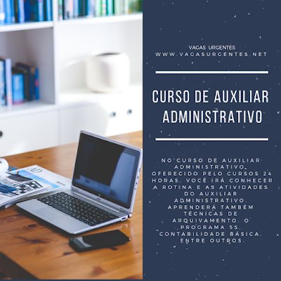 auxiliar administrativo vagas urgentes