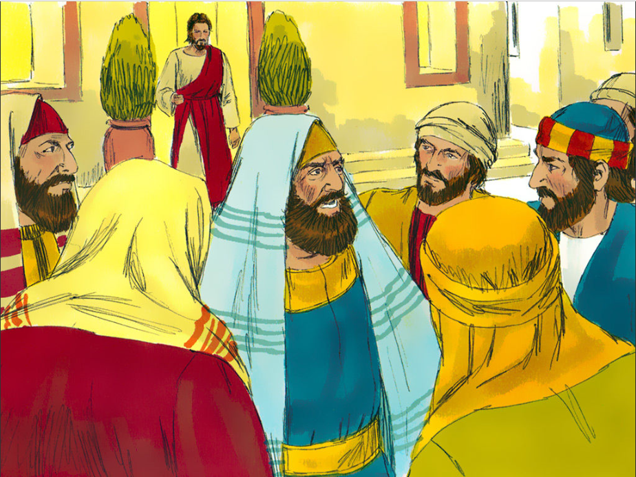 Jesus Tells about a Lost Sheep