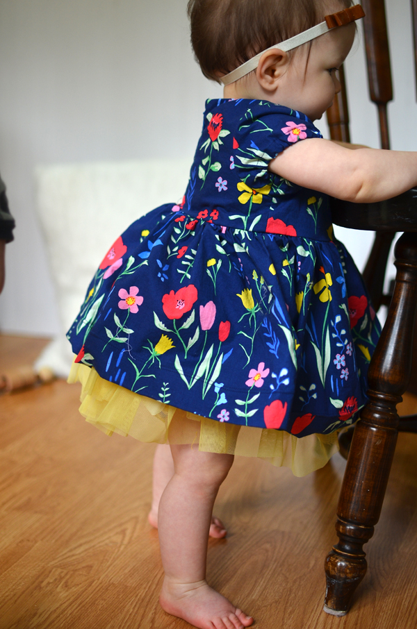 Lovely Sommer Fabric Easter dress perfect for a sweet little baby