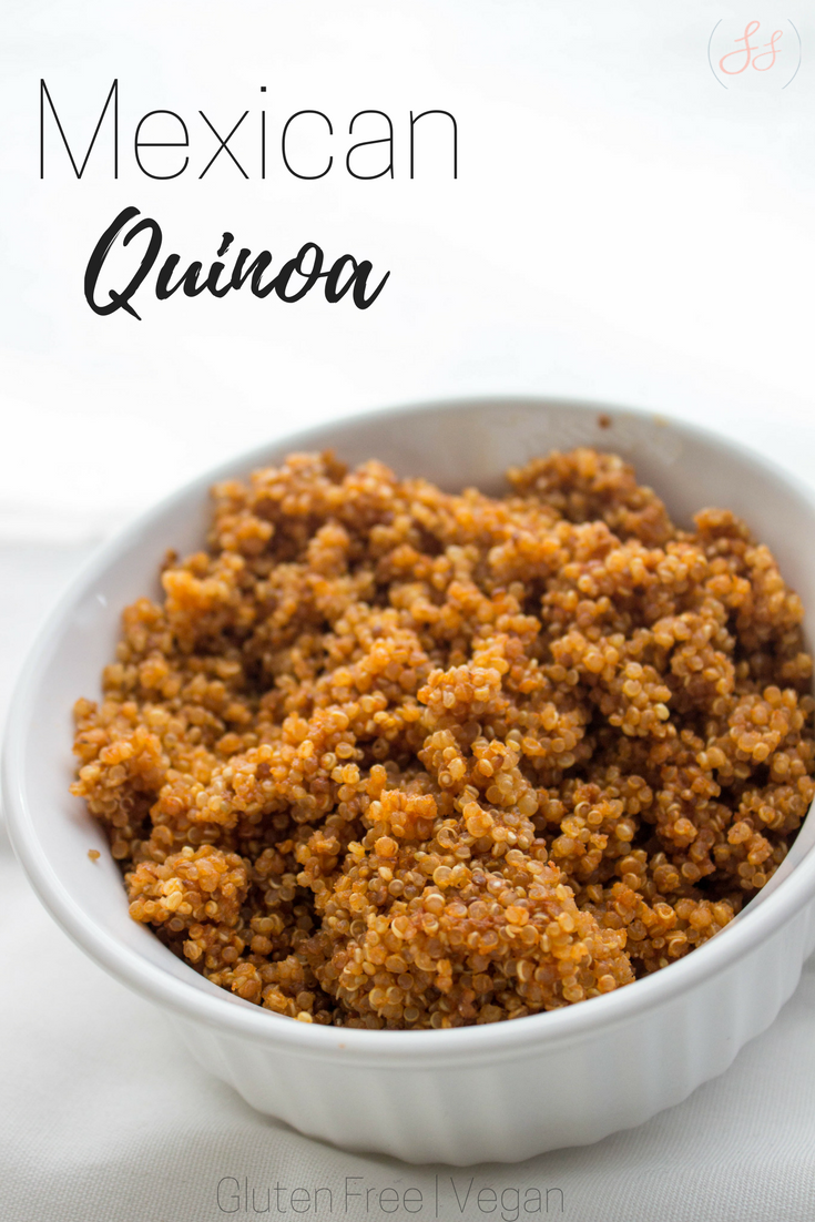 Mexican Quinoa - Gluten Free and Vegan