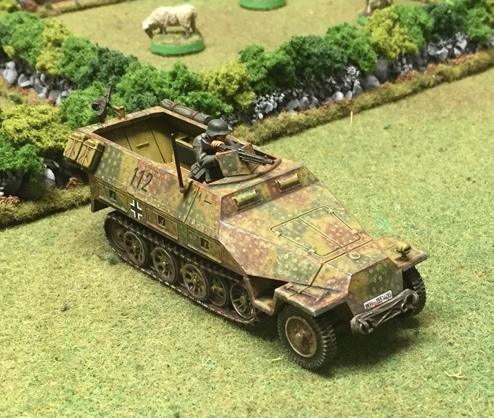 Scott's Wargaming Bolt Action Panzer IV H, and Hanomag Sd Kfz 251/1 D
