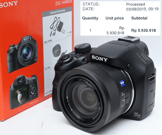 Jual Prosumer Sony Dsc Hx400v 2nd Jual Laptop Bekas Second Garansi Like New