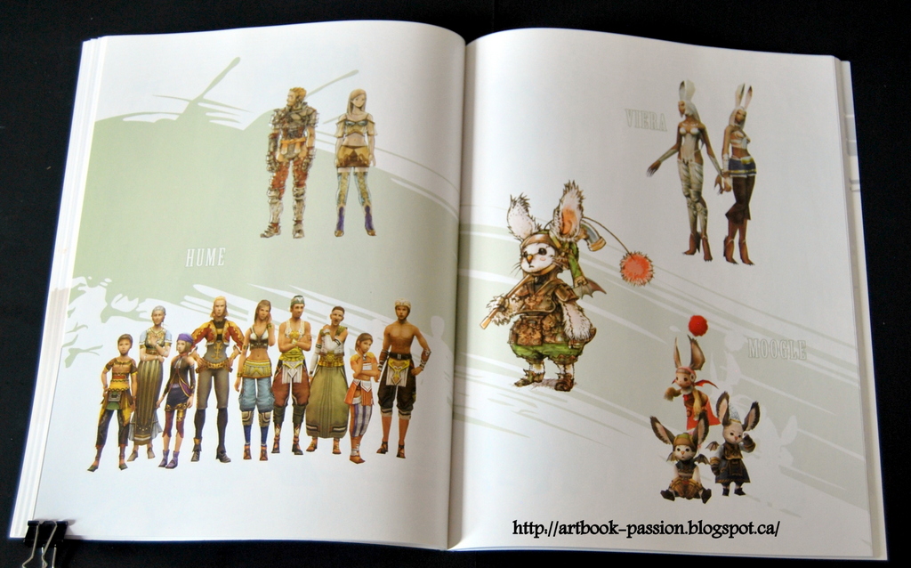 ARTBOOK PASSION: ARTBOOK REVIEW - FINAL FANTASY XII THE ART COLLECTION