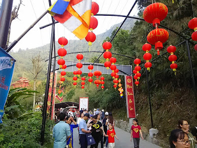 ベトナムの西天寺(Tay Thien pagoda) 西天寺のゴンドラリフト