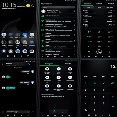 Whiked Green v2 Theme For EMUI 5.0  Huawei Themes