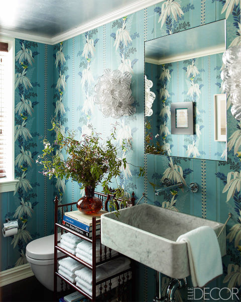 15 Whimsical Wallpaper Ideas For Your Bathroom - Womens2Day