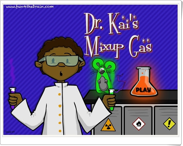 "Dr. Kai's Mixup Gas" (Juego de Multiplicación de Primaria)