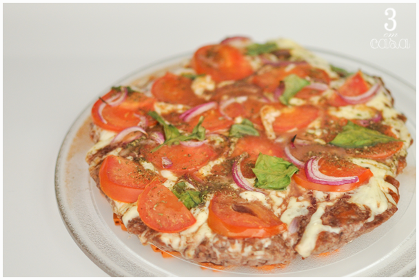 receita de pizza de carne moída
