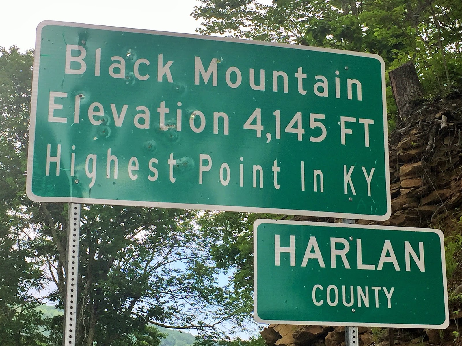 Down the Road Hiking Black Mtn Kentucky