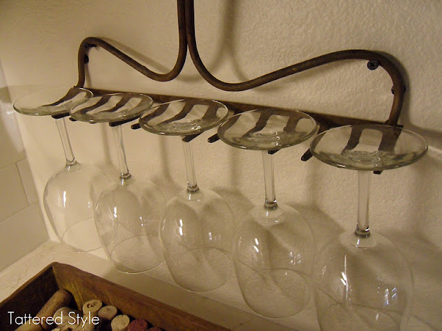wood wine glass rack plans