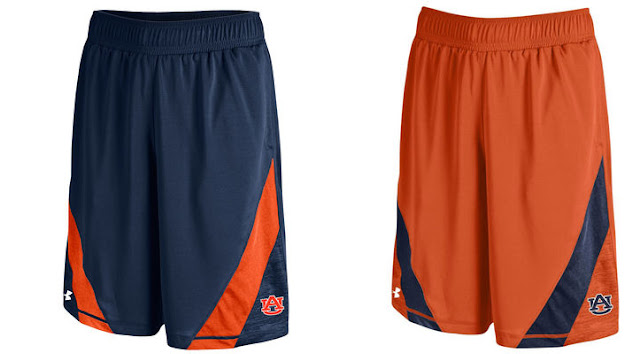 2016 Auburn Under Armour shorts