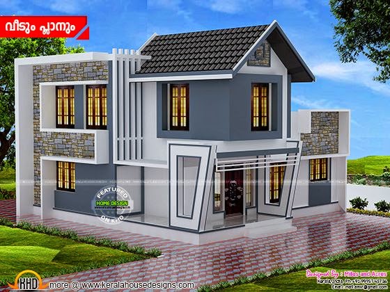 House rendering House rendering