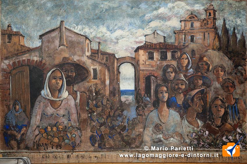 “Dedicato a Marchirolo” di Giampietro Maggi Marchirolo paese dipinto