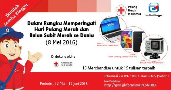 Lomba Menulis Bagi Para Blogger Tema PMI Dimanapun Untuk Siapapun Lomba Menulis Bagi Para Blogger Tema PMI Dimanapun Untuk Siapapun