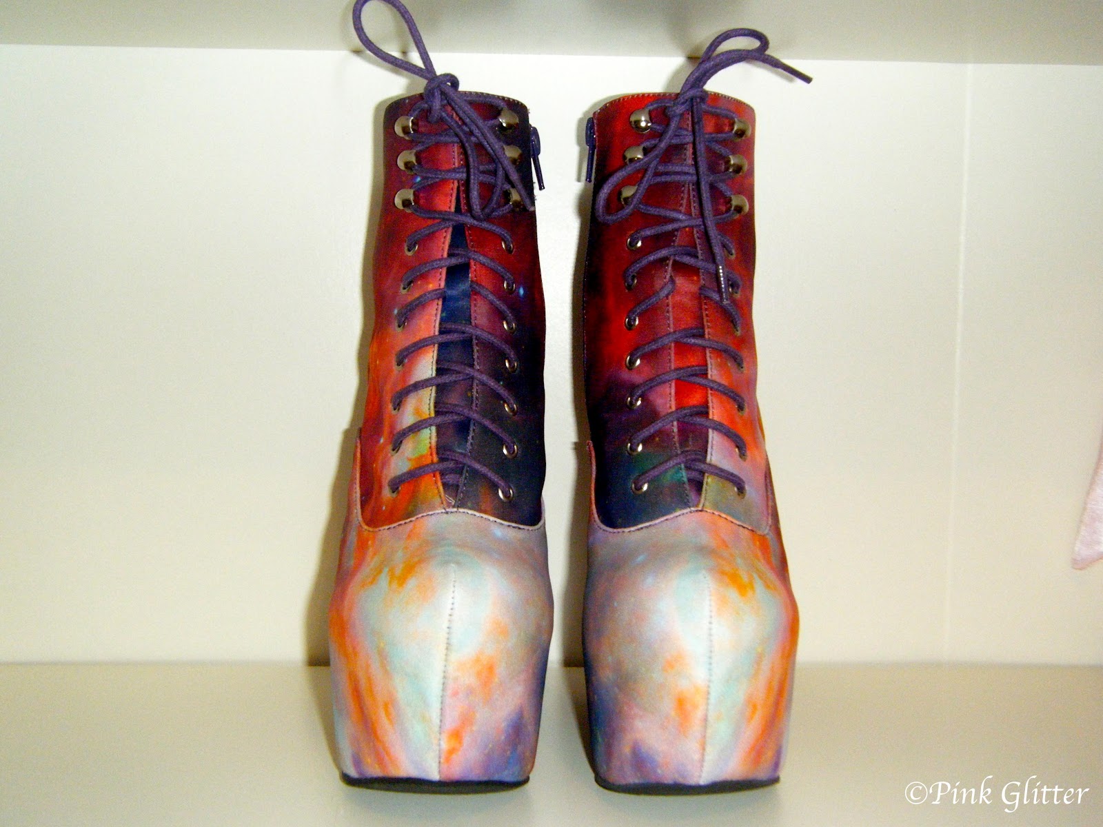 Pink Glitter Jeffrey Campbell Collection