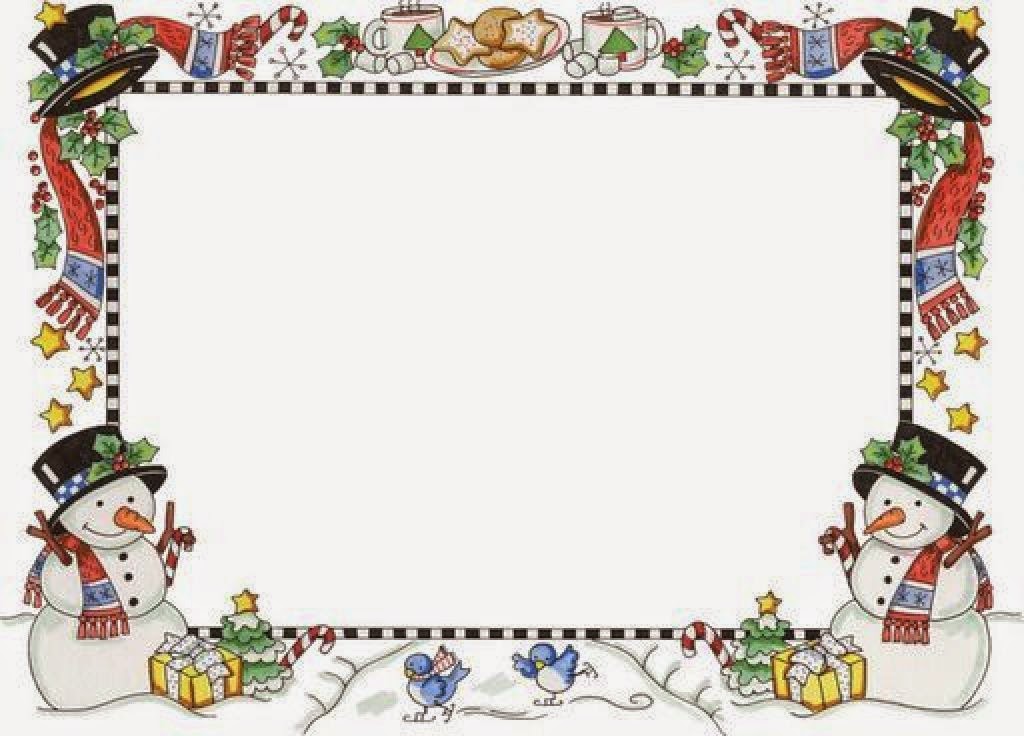 Free Printable Frames For Christmas Oh My Fiesta In English