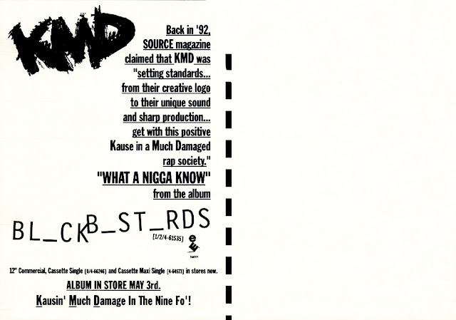 KMD 'Black Bastards' Post Card KMD 'Black Bastards' Post Card