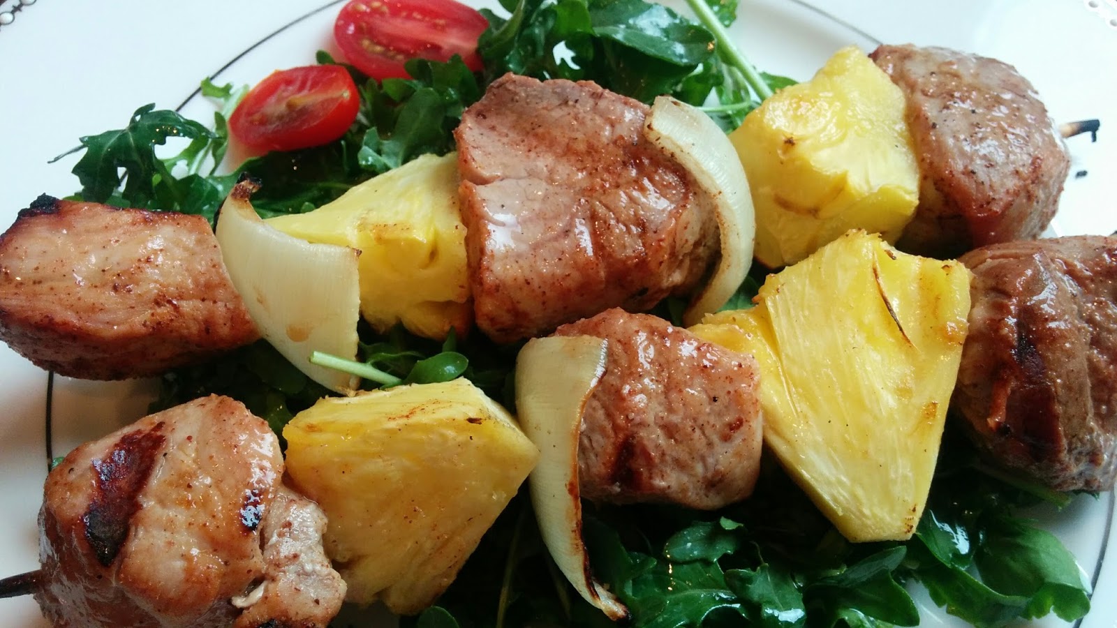 Got it, Cook it Hawaiian Kebabs Pork & Pineapple