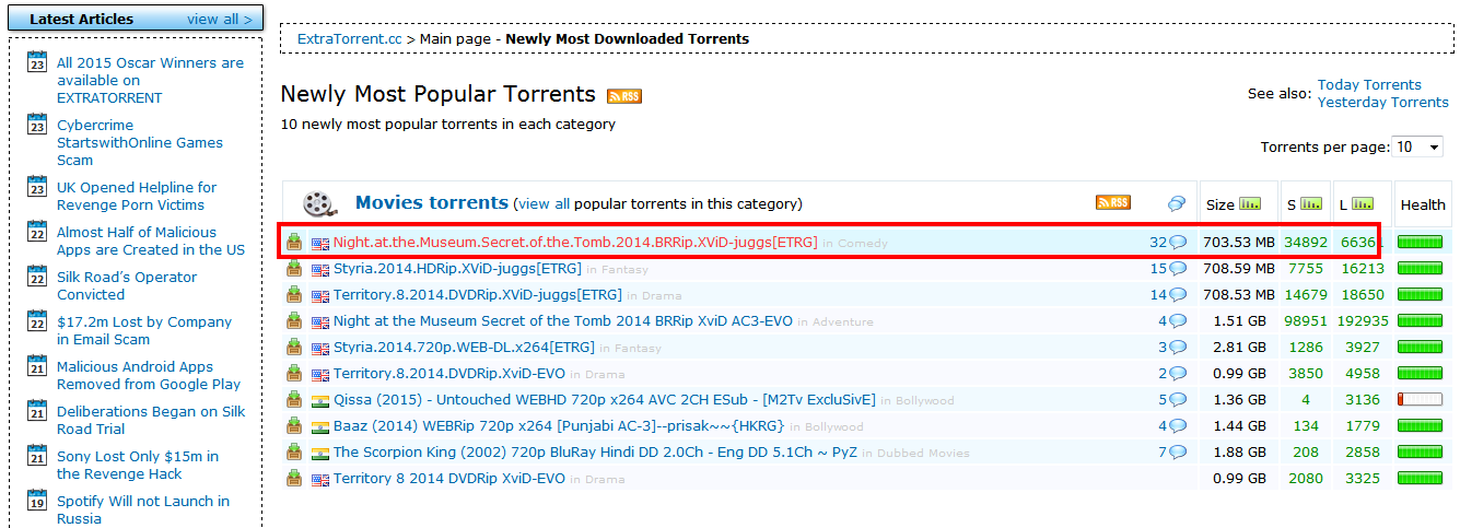 extratorrent cc .com