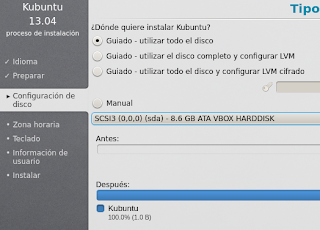 Instalar Kubuntu 13.04