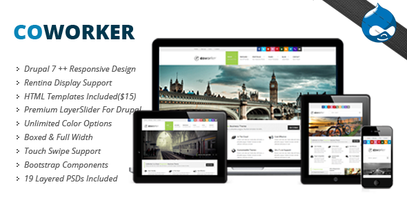 Coworker - Themeforest Responsive Drupal Theme Coworker - Themeforest Responsive Drupal Theme
