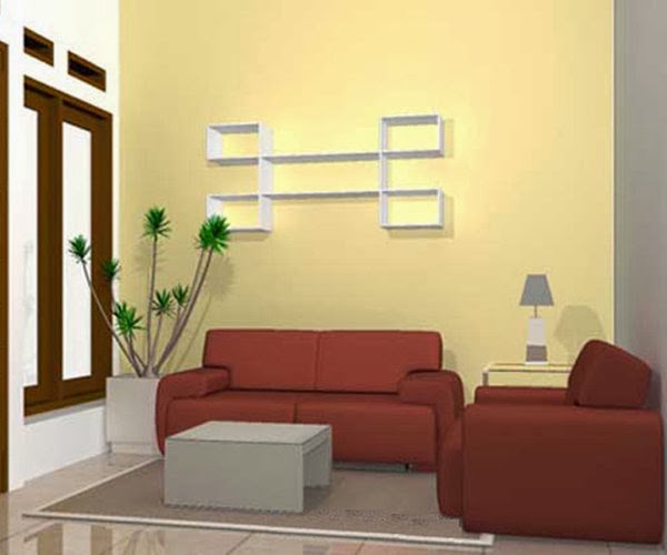 Desain Ruang Tamu Sederhana Gambar Rumah Idaman