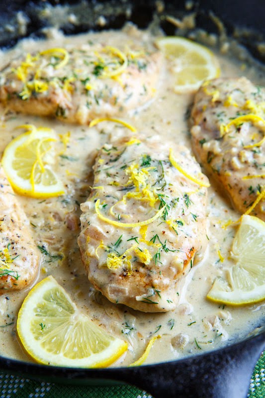 Creamy Lemon Chicken Recipe on Closet Cooking