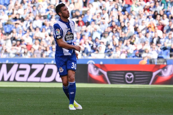 Expósito - Deportivo -: "Al Málaga ya lo conocíamos, tienen jugadores de mucho talento"