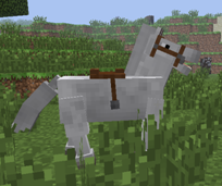 Minecraft Wiz: MINECRAFT HORSES! FINALLY! RELIABLE TRANSPORTATION!