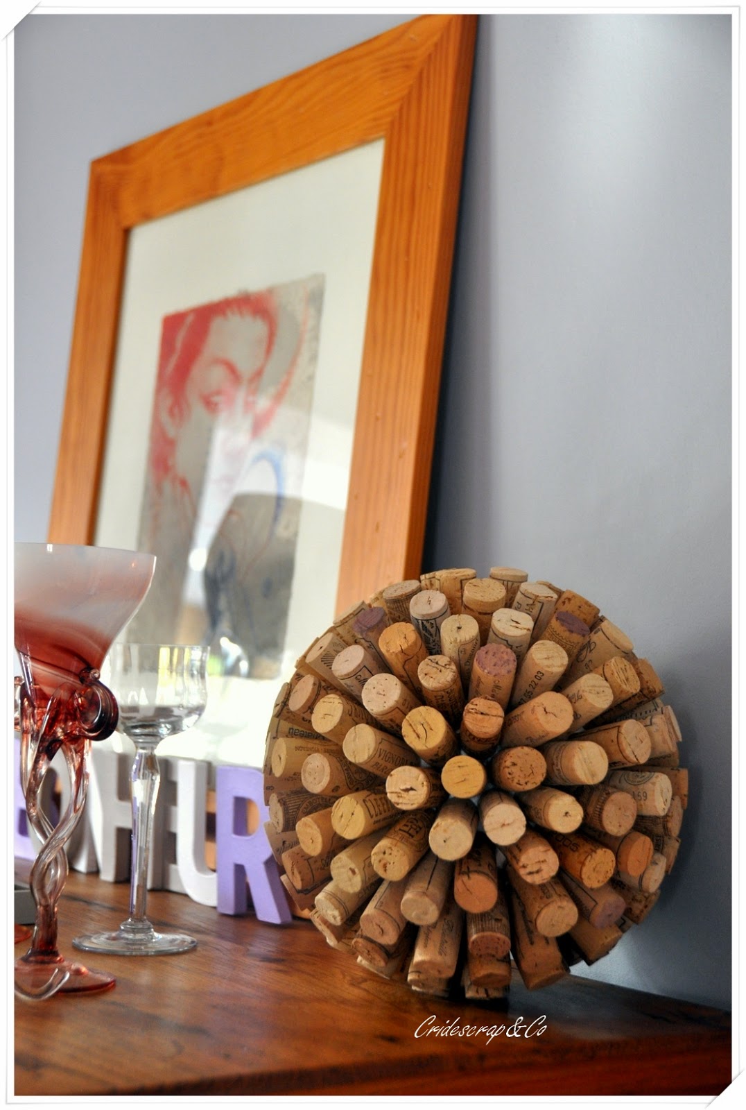 LA BOUTIQUE DECO DE CRIDESCRAP&CO Une boule déco en