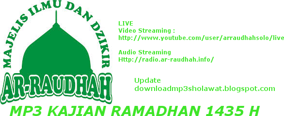 Kajian Ar Raudhah Ramadhan 1435 H  Download MP3
