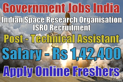 Indian Space Research Organisation ISRO Recruitment 2018