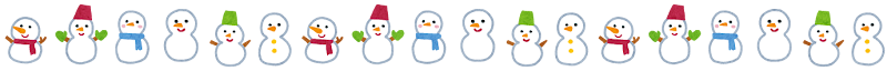 line_winter_snowman.png (800×64)