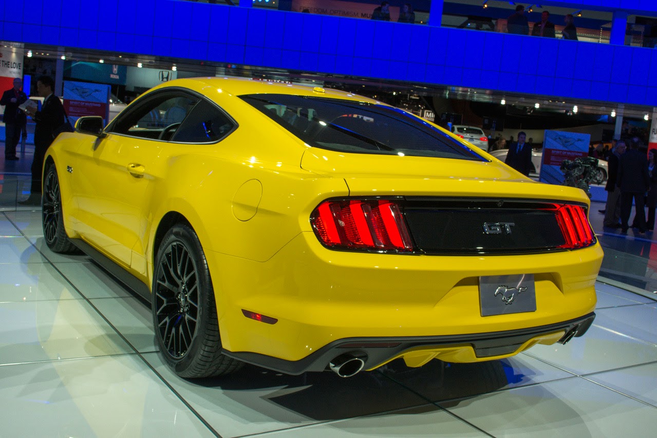 Ford Mustang gt 2015 Rear